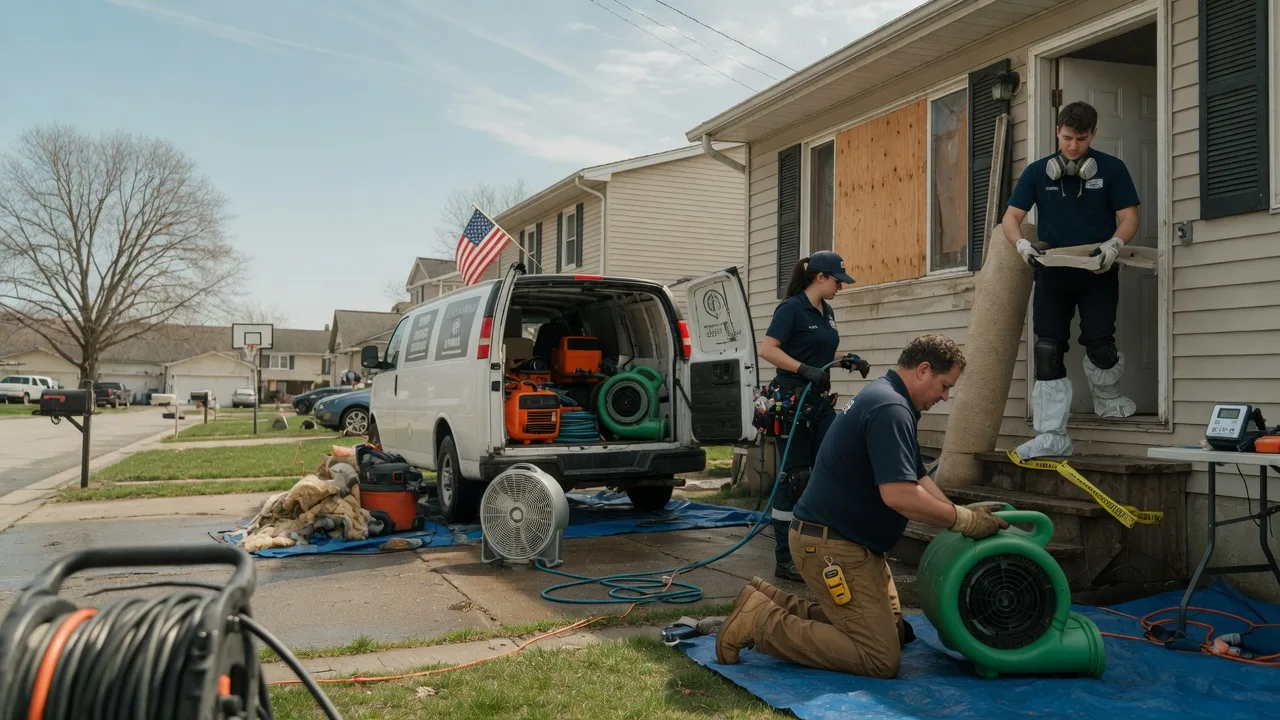 Water Damage Restoration in Greenville, SC near me